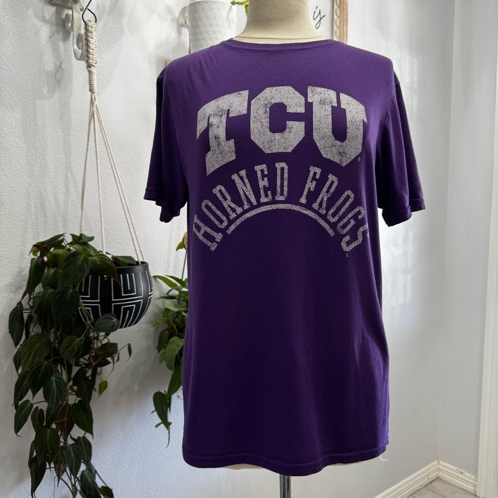 Purple TCU Horned‎ Frogs T Shirt